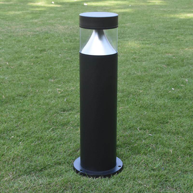 草坪灯铝 户外草地埋灯圆形立柱灯LED室外花园别墅校园景观庭院家