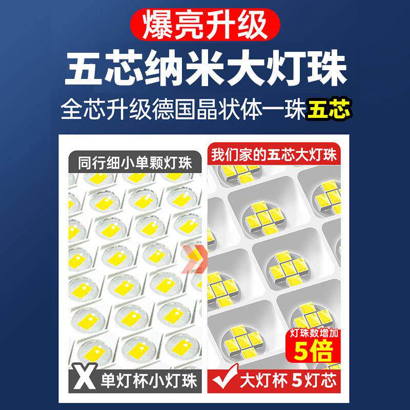 古镇太阳能灯一拖二户外庭院灯家用室内外分体路灯太阳能路灯
