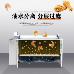 用电AUJ热自动油自炸机配备动出料及过滤适商用于油炸种各油炸食