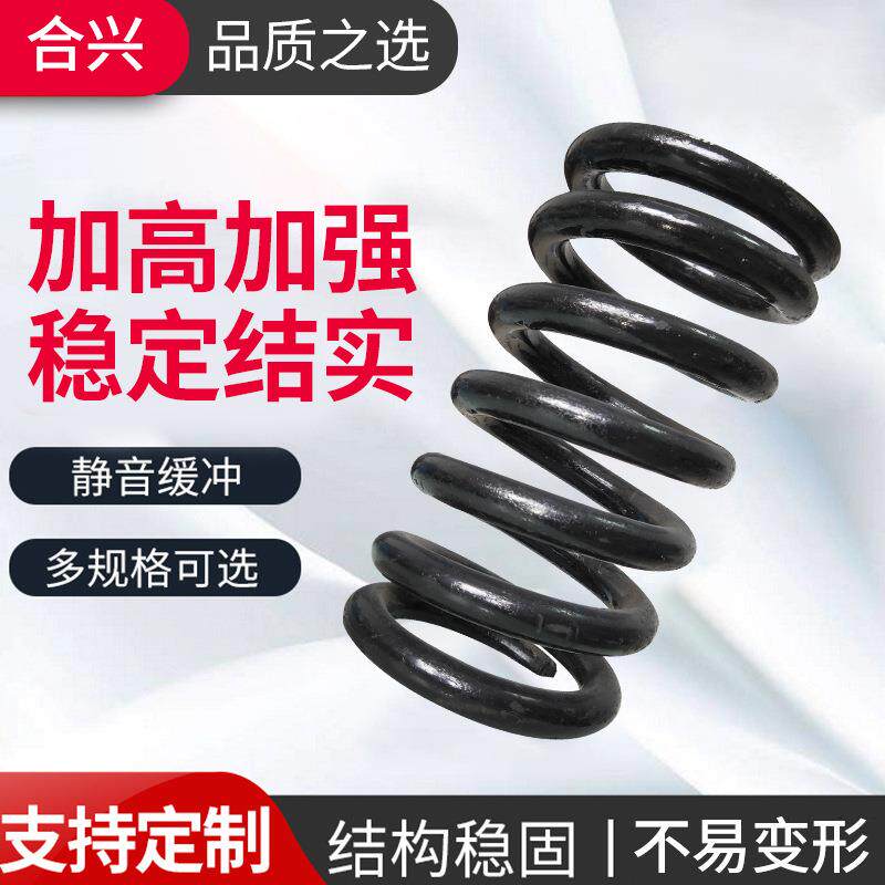 大弹簧工厂店出售各种大弹簧俄罗斯出口货源多种大型黑色压缩弹簧