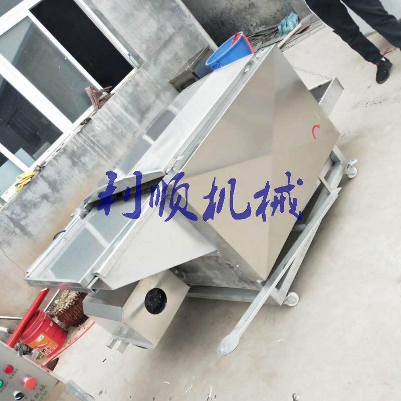 新七辊脱毛机鸡鸭卧式推荐款脱毛机 蛋鸡鸭七轴打毛机好用快
