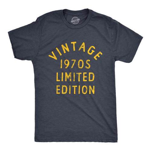Women's Vintage 1970s Limited Edition Short-Sleeve Cotton
