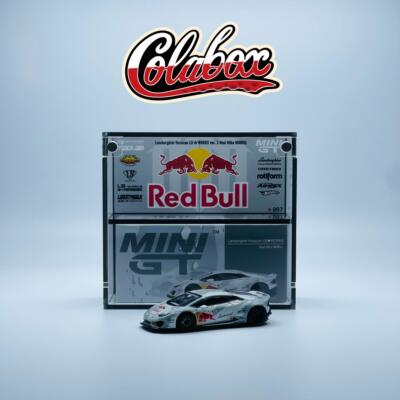 MINIGT 967 LBWK兰博基尼 红牛涂装 1:64精品亚克力展示盒防尘盒