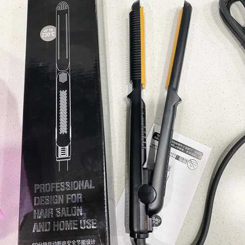 FBT弧形低温夹板卷发刘海护理U型凹凸夹板