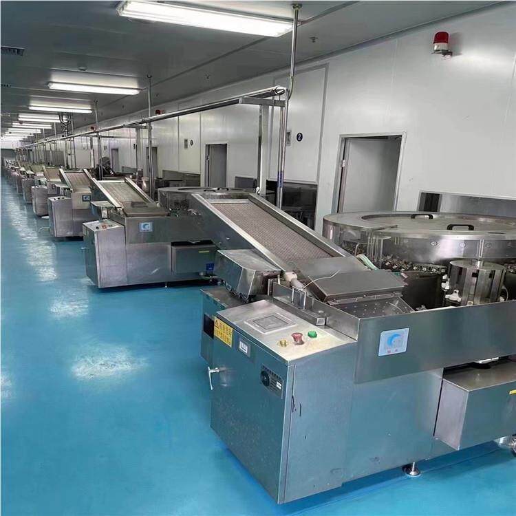 灌装线产量60-2灌装机30000瓶软。楚0天胶囊生产线一套