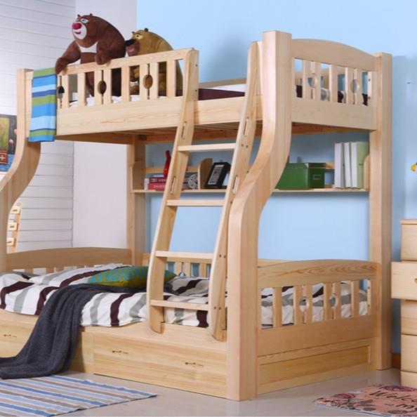 【梯柜床】供应实木儿童梯柜床厂家热销创意安全儿童实木梯柜床