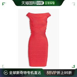 香港直邮潮奢 Herve Leger 荷芙妮格 女士绷带迷你连衣裙