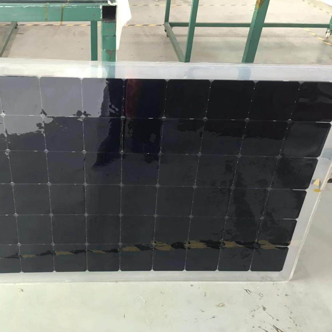 电商热销35W Sunpower半柔性太阳能板充电器光伏组件发电系统等等