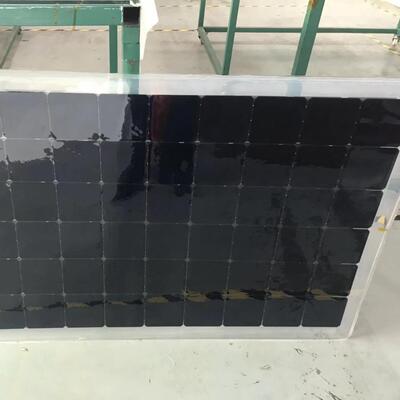 电商热销35W Sunpower半柔性太阳能板充电器光伏组件发电系统等等