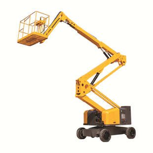 °12维修360升降液压高空作业米升降机旋转曲臂电动平台仓库 自行