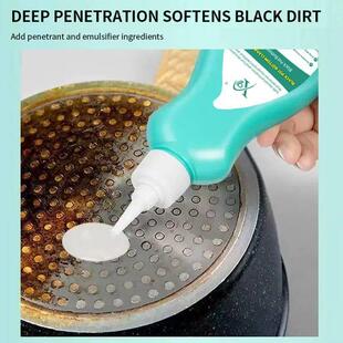 150ml Kitchen Pot Bottom Cleaner Black Pan And Pots Cleaning