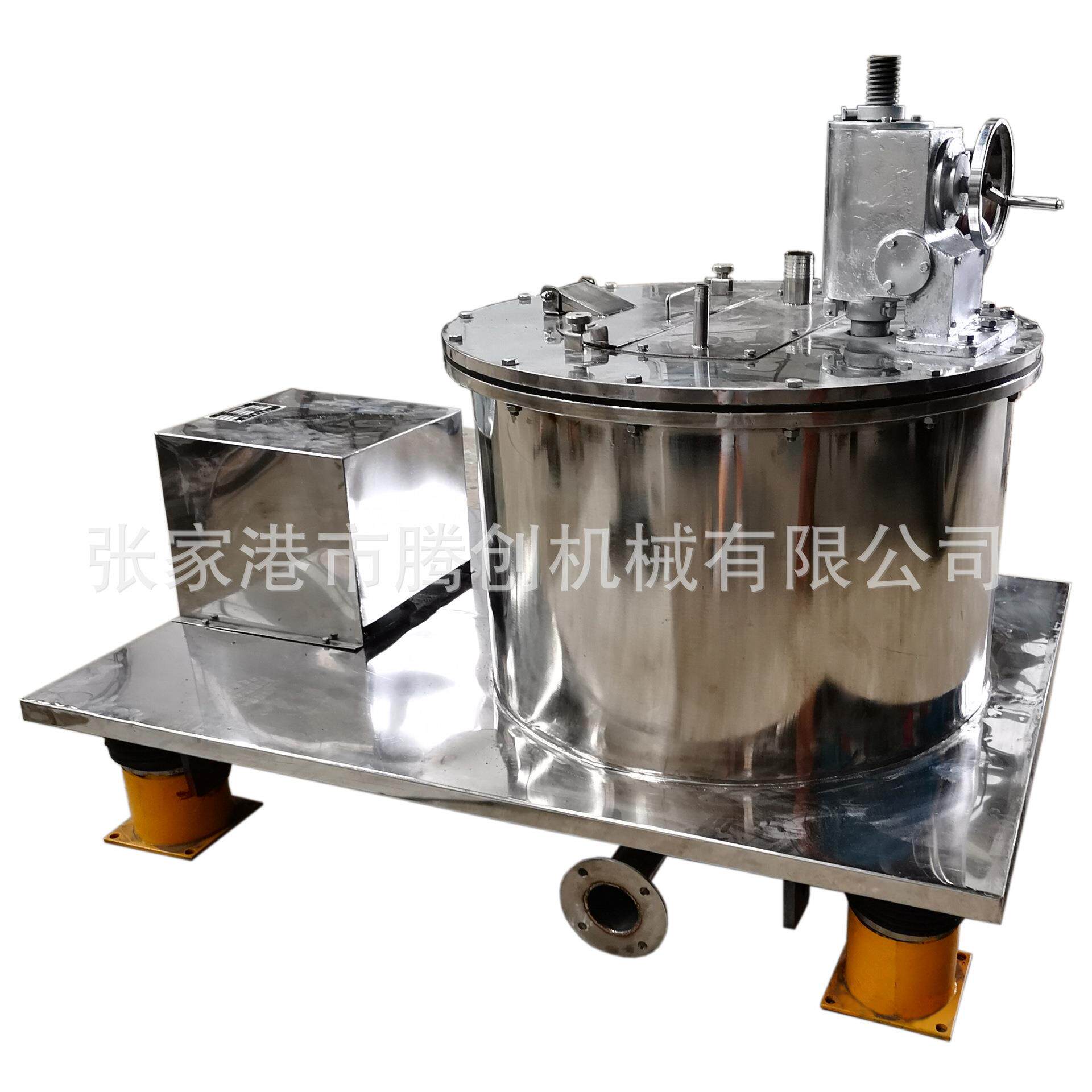 厂家直供PG800型平板式手动刮刀下卸料离心机。全自动