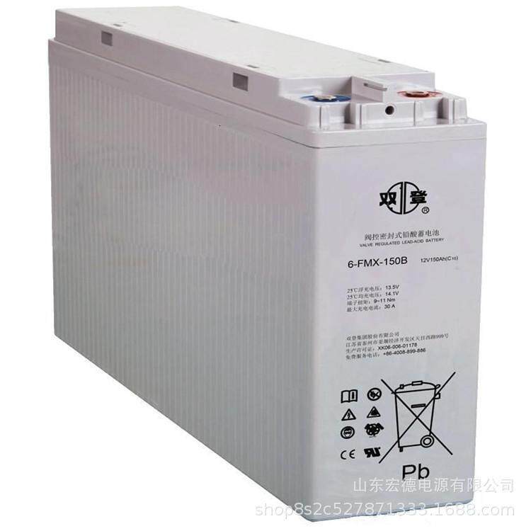 双登蓄电池 6-FMX-100B 狭长型12V100AH 通信电源48V电池组