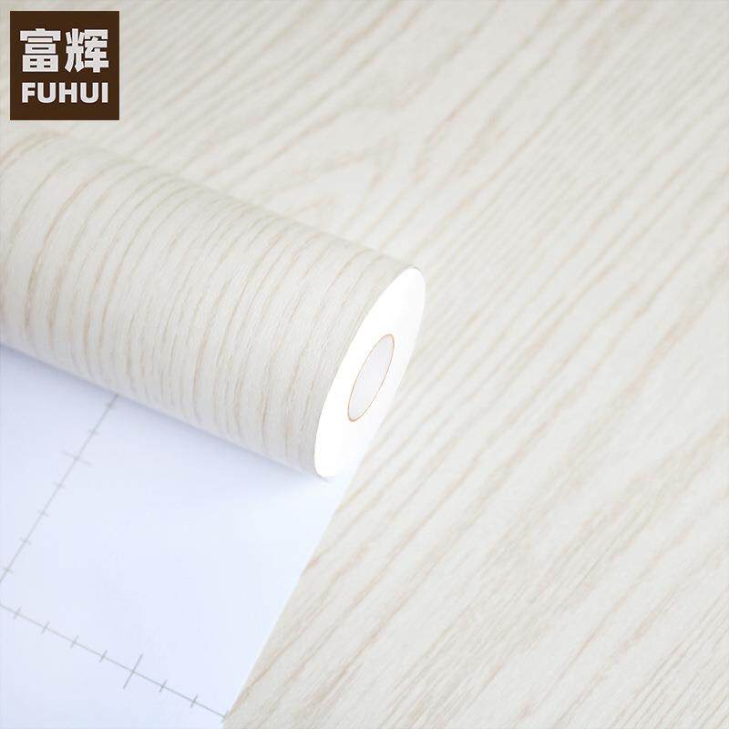 PVC导气槽木纹贴纸门柜家具翻新墙纸自粘壁纸不透底展柜波音软片