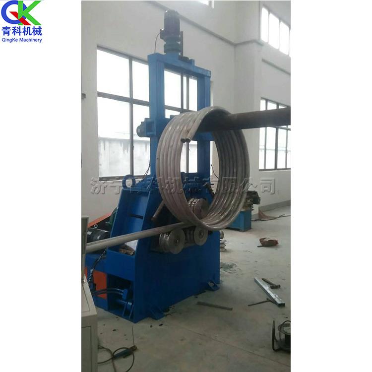 不锈钢管盘管机 蒸发器制造弯管机 大型立式圆管卷圆机