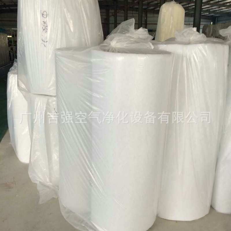 厂家供应 白色针刺过滤棉 针刺过滤材料 粗效针刺过滤棉、针棉