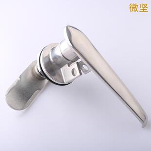 微坚 DB324 把手锁 SU304不锈钢 工业用标准机箱柜门柜锁 HX024