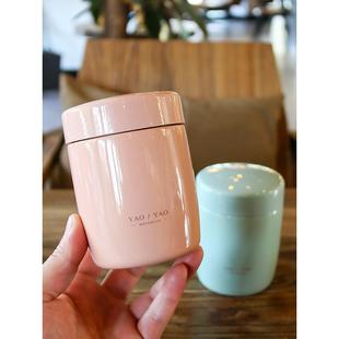 迷你焖烧杯小早餐杯保温宽口便携矮胖型广大口径装汤粥豆浆稀饭粗