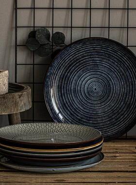 dinner plates ceramic steak plate dishes 西餐盘 western food