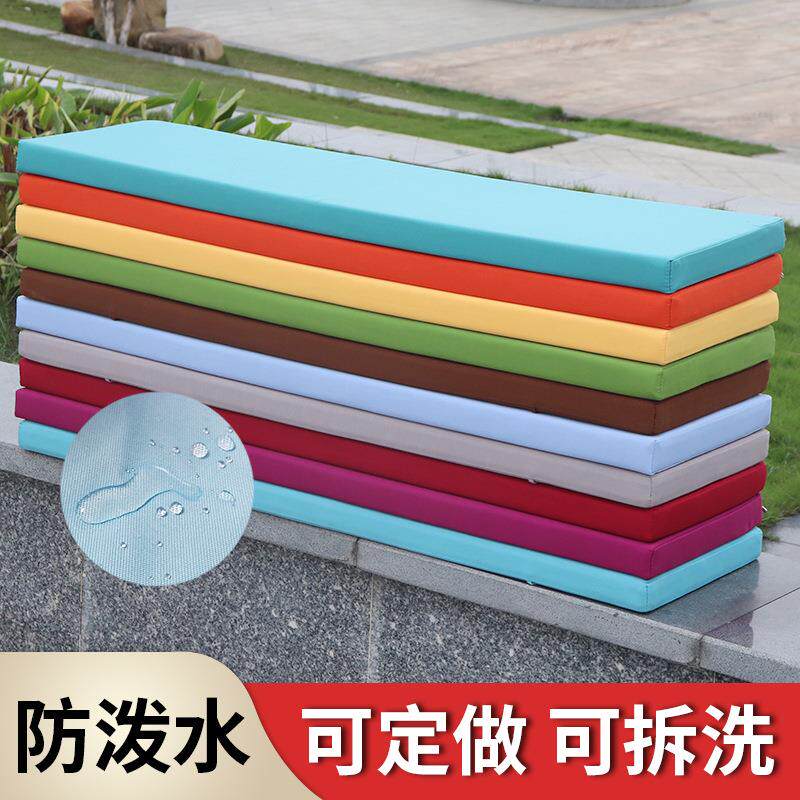 高密度海绵坐垫长方形沙发垫椅子增高加硬耐脏长条换鞋凳