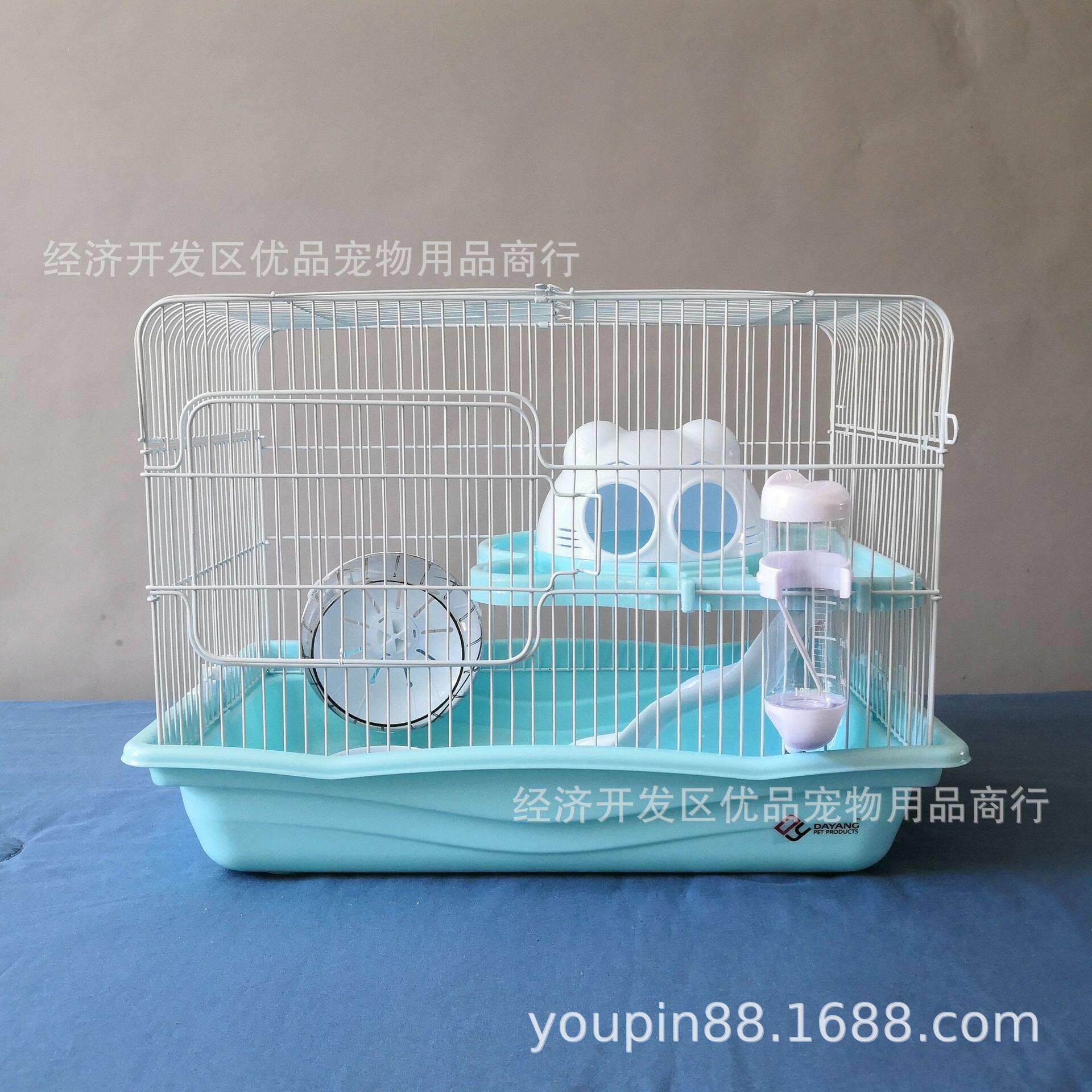 达洋仓鼠笼 大号仓鼠笼 大猫头 双层豪华别墅仓鼠笼 仓鼠笼子