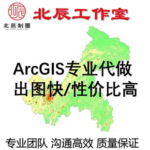 GIS做图/ArcGIS出图/ArcGISPro/制图/GIS分析咨询规画出图GIS地图
