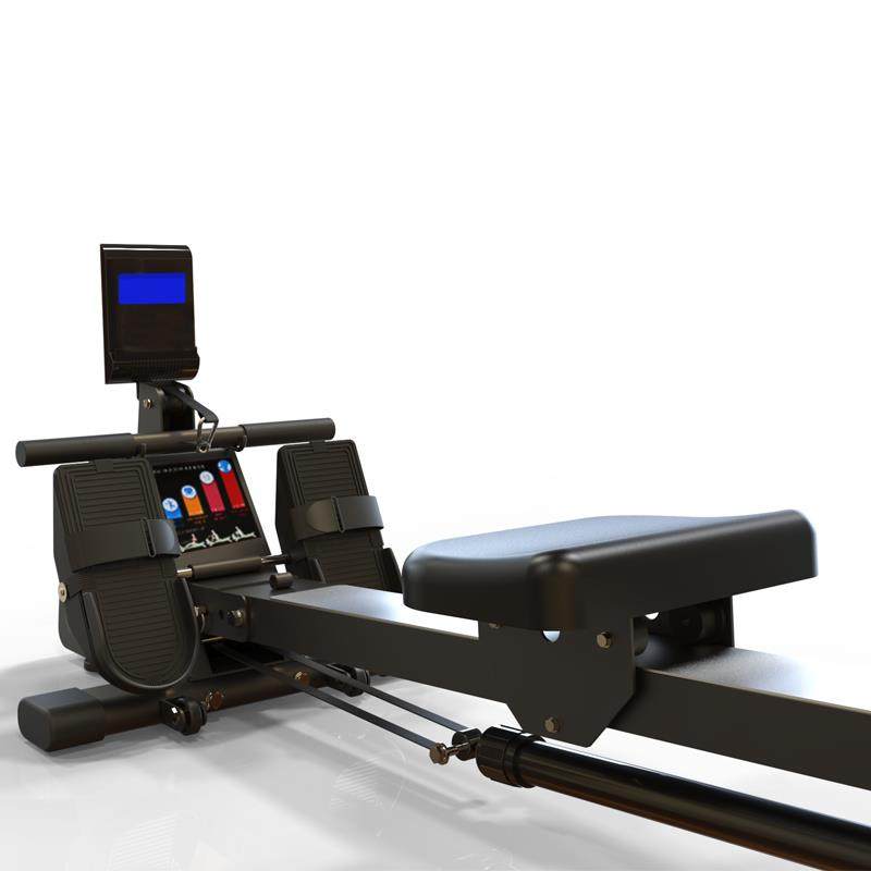 高档驰用尚划船机家可折叠划船器划氧船运动训练器室内有小健身型