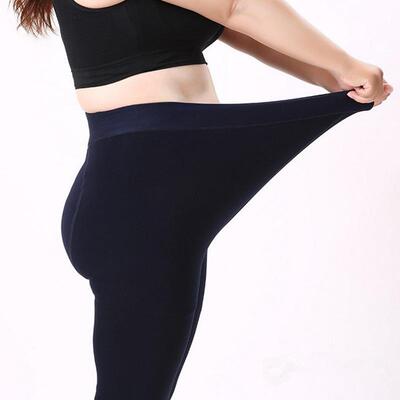 Bare Legs Artifact High Elastic Large Size Pearl Velvet