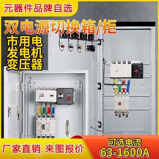 双电源ats切换柜自动转换开关家用市电停电控制器成套一用一备
