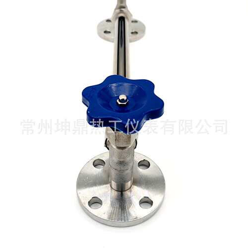 厂家直销卫生型 全不锈钢玻璃管液位计 水位计 法兰卫生型液位计