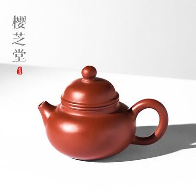 紫小砂入YZT23001门壶级品壶原矿大红袍功夫茶壶思壶小壶冲茶茶亭
