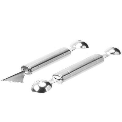 2pcs Fruit Scoop Ball Digger Tool Stainless Steel