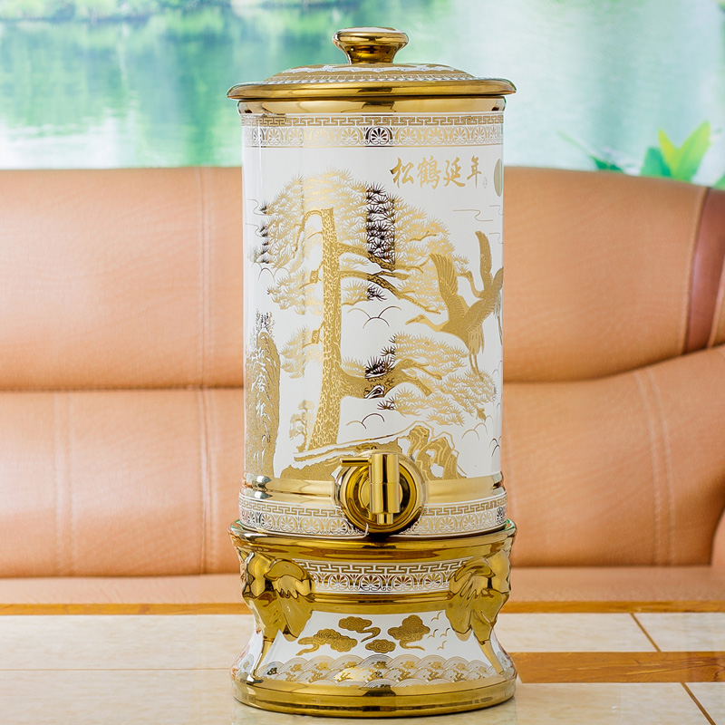 陶瓷净水器净水缸储水罐过滤器储水缸滤水缸家用直饮净水机净水桶