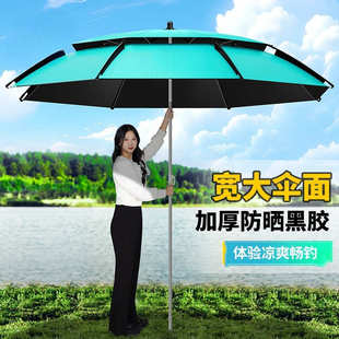 户外伞本诺钓鱼伞大钓伞户外太阳伞新款加厚遮阳防晒专用垂钓伞