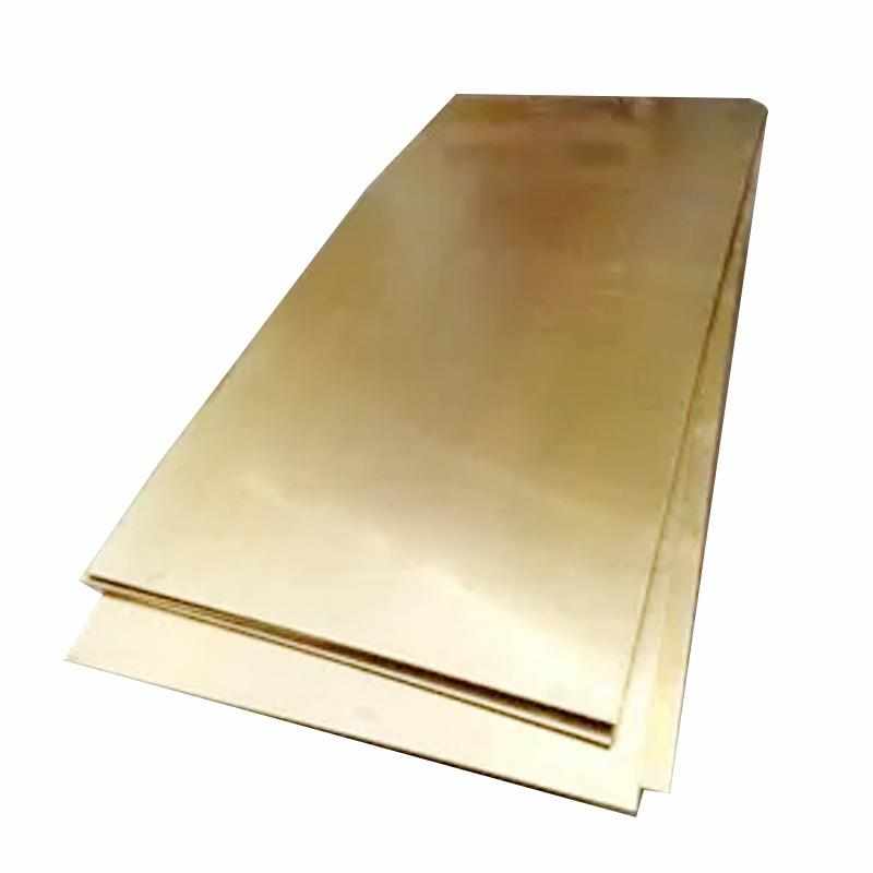 铜板不粘高强度材料光亮h62  h65h59 黄铜板耐磨 铜板切割雕刻刀