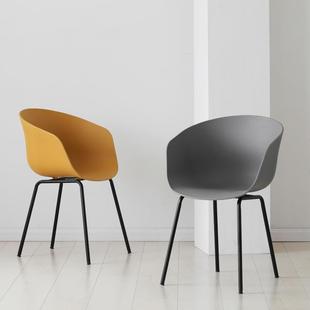 TJCTY106 20A北欧简约塑料椅子家用餐椅休闲创意书桌椅靠背凳子