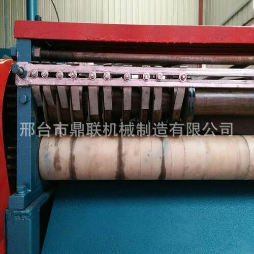 毛毡毛毯裁剪分条机 自动进料剪切分切设备 硬毯子分割机