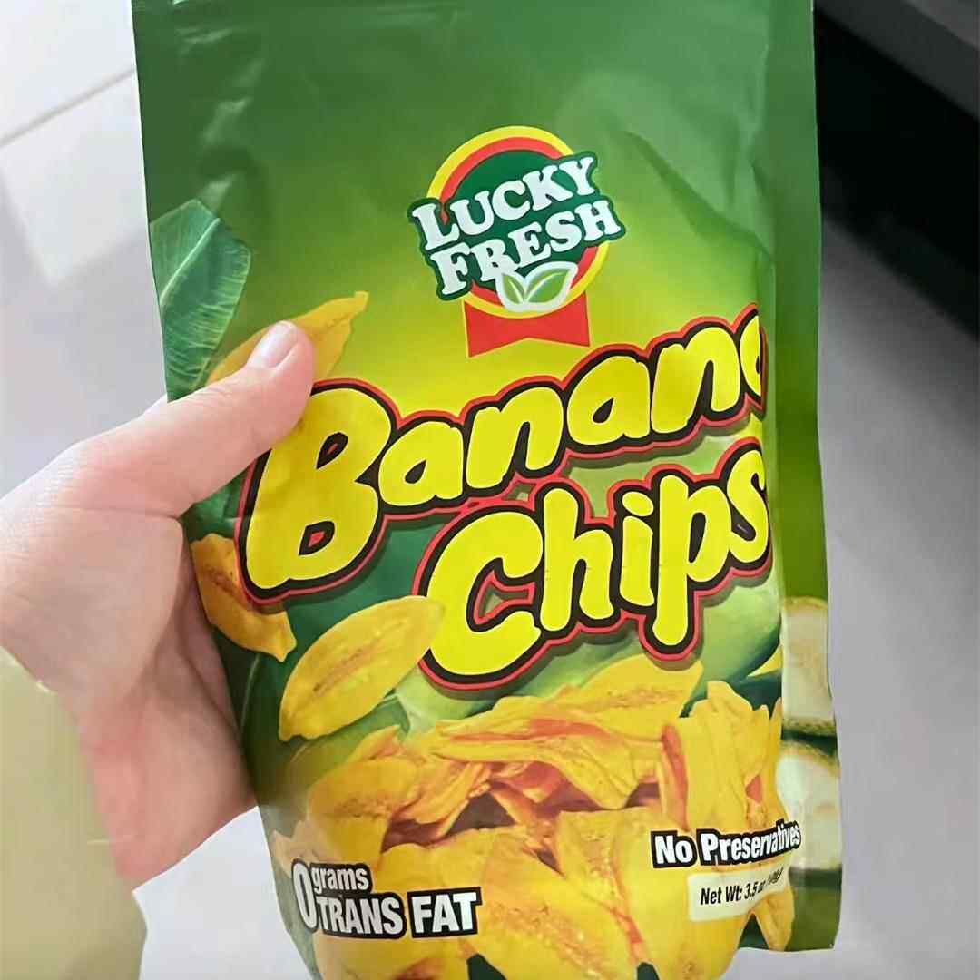 纳菲琪进口香蕉片LuckyFresh菲律宾果干零食100g/包