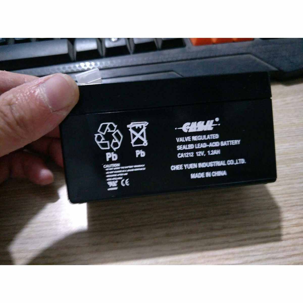 casll蓄电池CA1212-12V1.2AH免维护扩音机 报警主机电瓶仪器