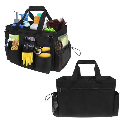 现货直供大空间清洁用品袋和可拆卸围裙Cleaning Caddy Organizer