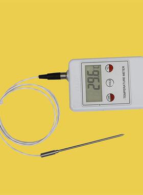 WSN-101手持式 数显温度表 智能PT100热电阻高精度热电偶弹簧线K