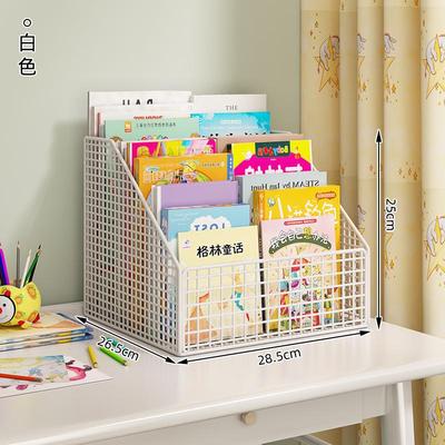 书架儿童桌面收纳床头飘窗书架