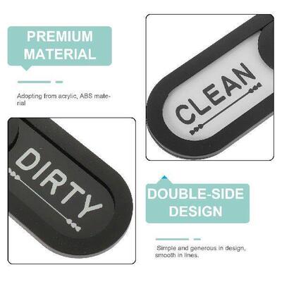 Dishwasher Stickers Dirty Sign Home Clean Washing Machine