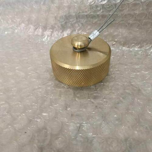 船用测深铜盖型螺母自闭阀盖子测深加油短管盖型螺母CB/T3778