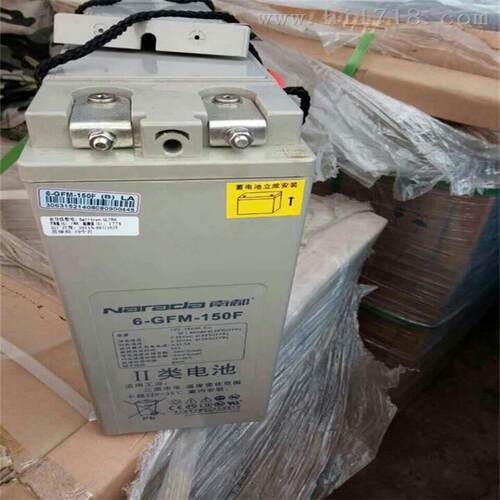 南都狭长型蓄电池6-GFM-100F 12V100AH通信电池太阳能通讯基站