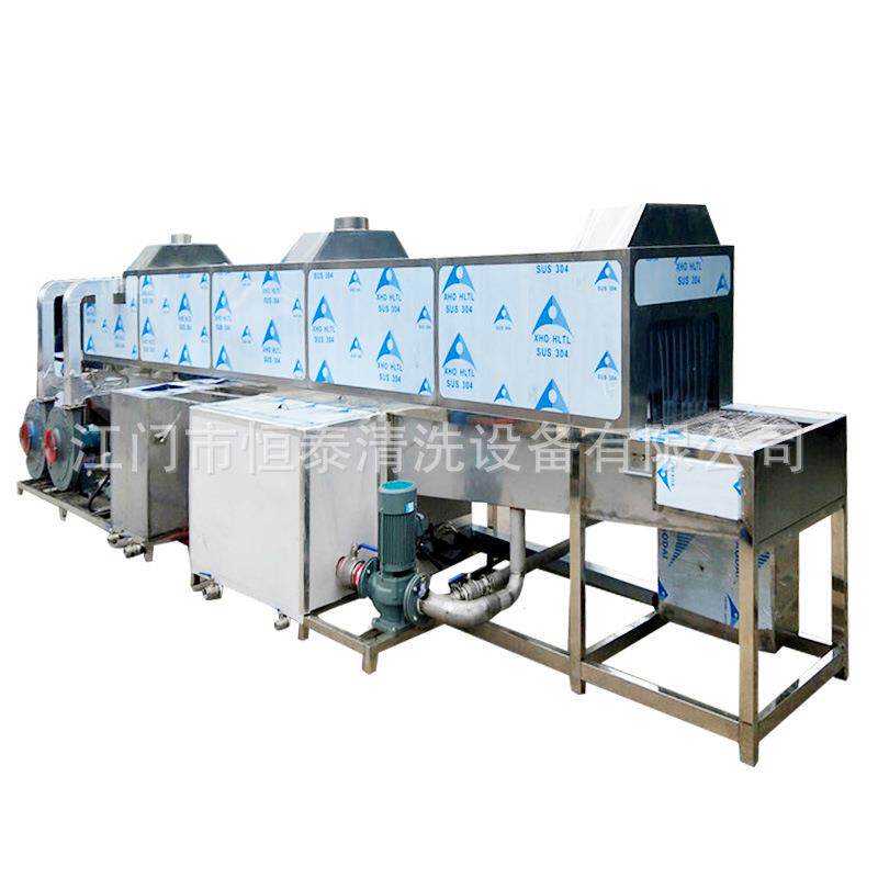 江门供应汽车缸筒除油清洗机 高压喷淋清洗线带循环过滤系统