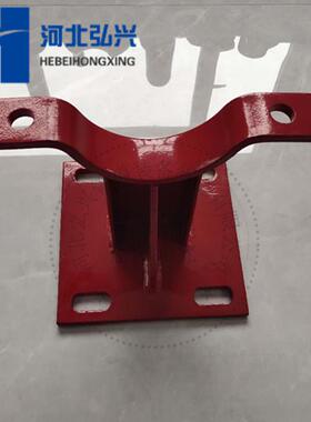DN125泵管支架 超高压泵管支架 U型泵管托架