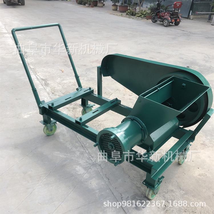 河南移动式碎骨绞肉机大型冻肉板破冰绞肉机养殖绞肉碎骨机