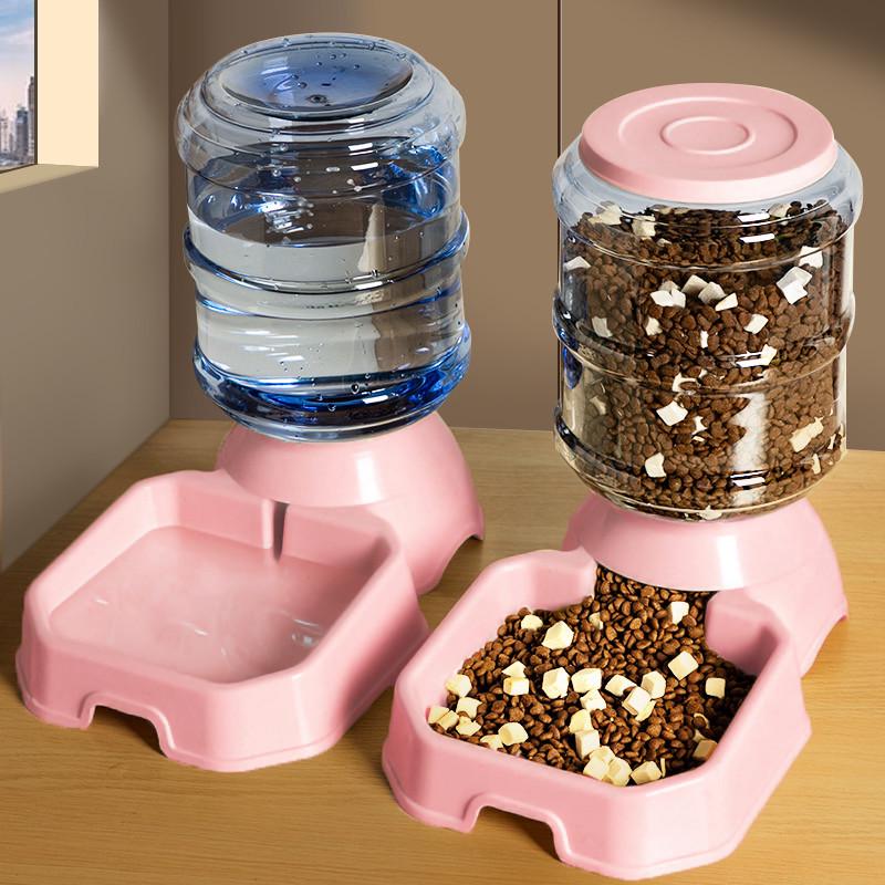 猫咪自动饮水器狗狗喂食器饮水机猫碗喂水喝水器挂式泰迪宠物用品