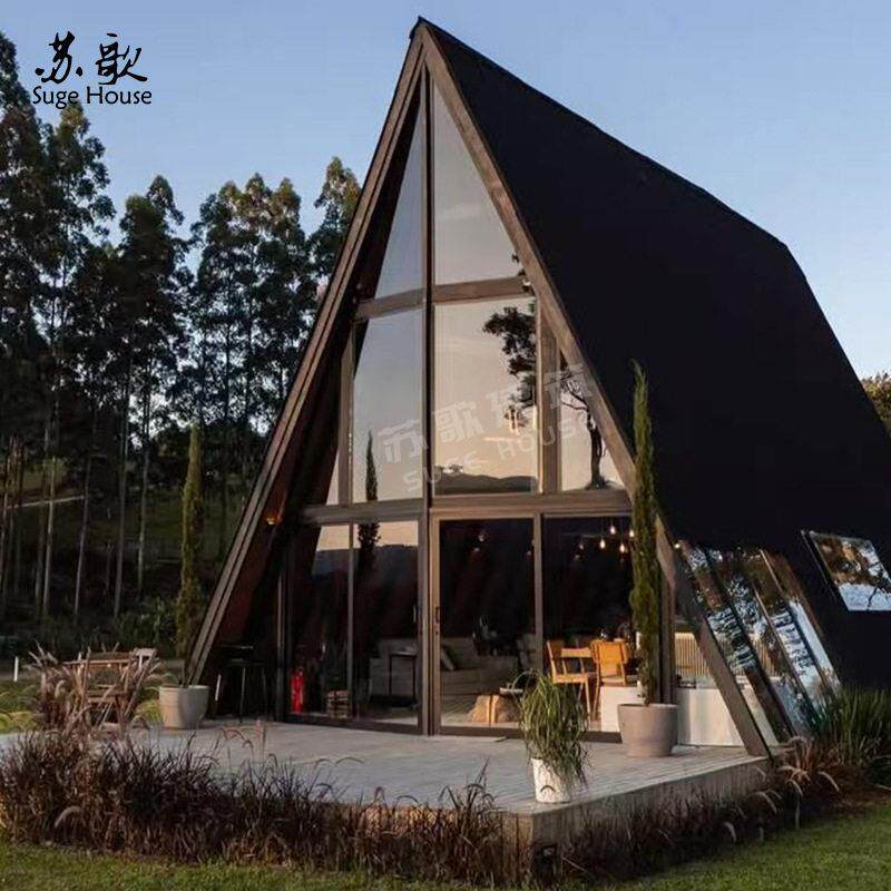 景区露营地钢结构玻璃阳光房星空岗亭/商铺售货亭/工